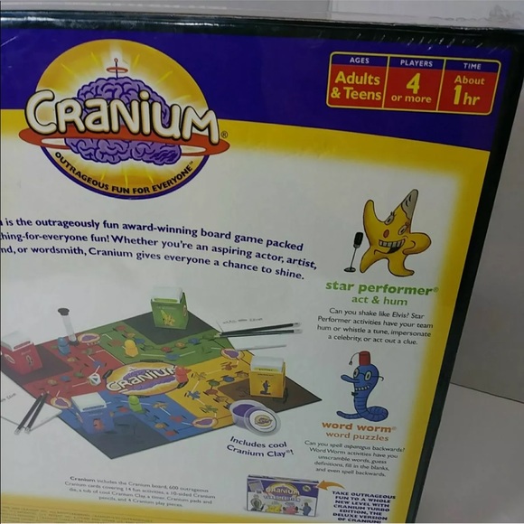 Cranium Board Game Open Box Factory sealed pieces Family Fun Game for everyone - Picture 11 of 11